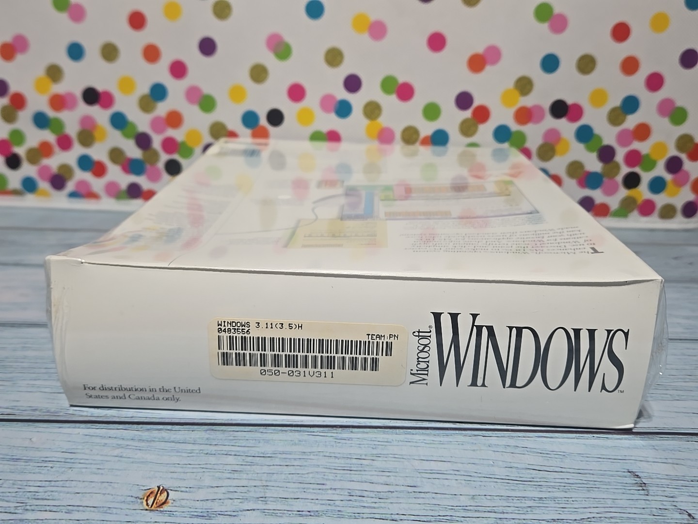 Microsoft Windows 3.1 Operating System with 3.5″ Floppy Disks – Sealed NIP