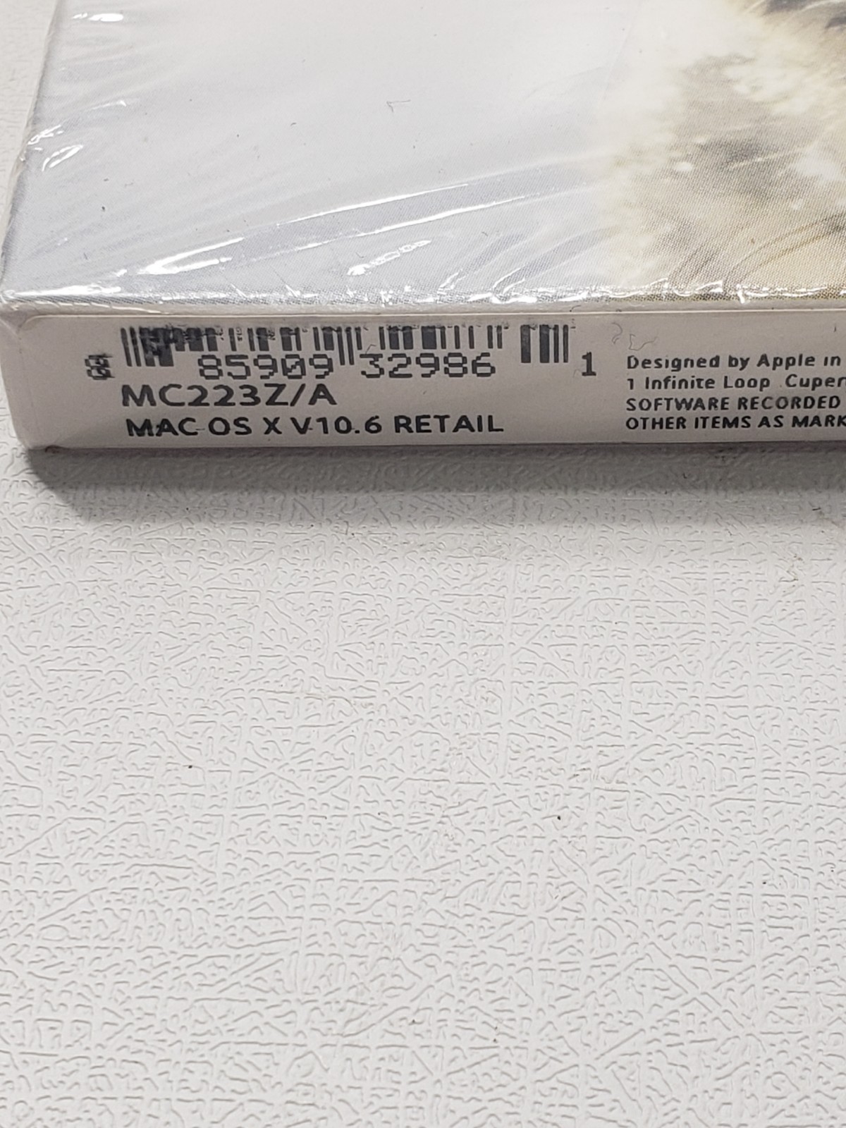Apple Mac OS X Leopard 10.5.1 MB427Z/A & Snow Leopard 10.6 Retail Lot