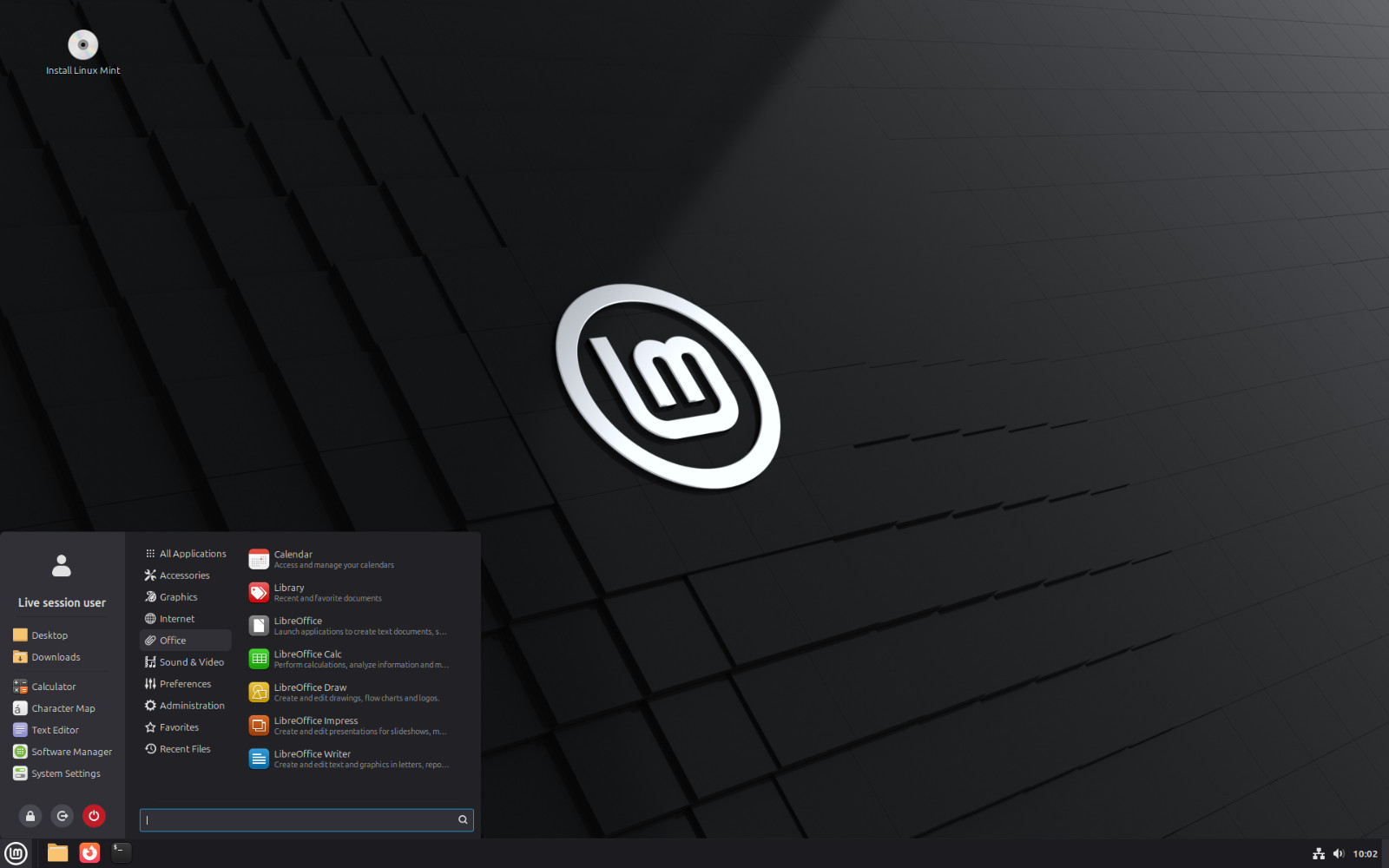 Linux Mint 22.3 Install/Live – DVD or USB Flash Drive