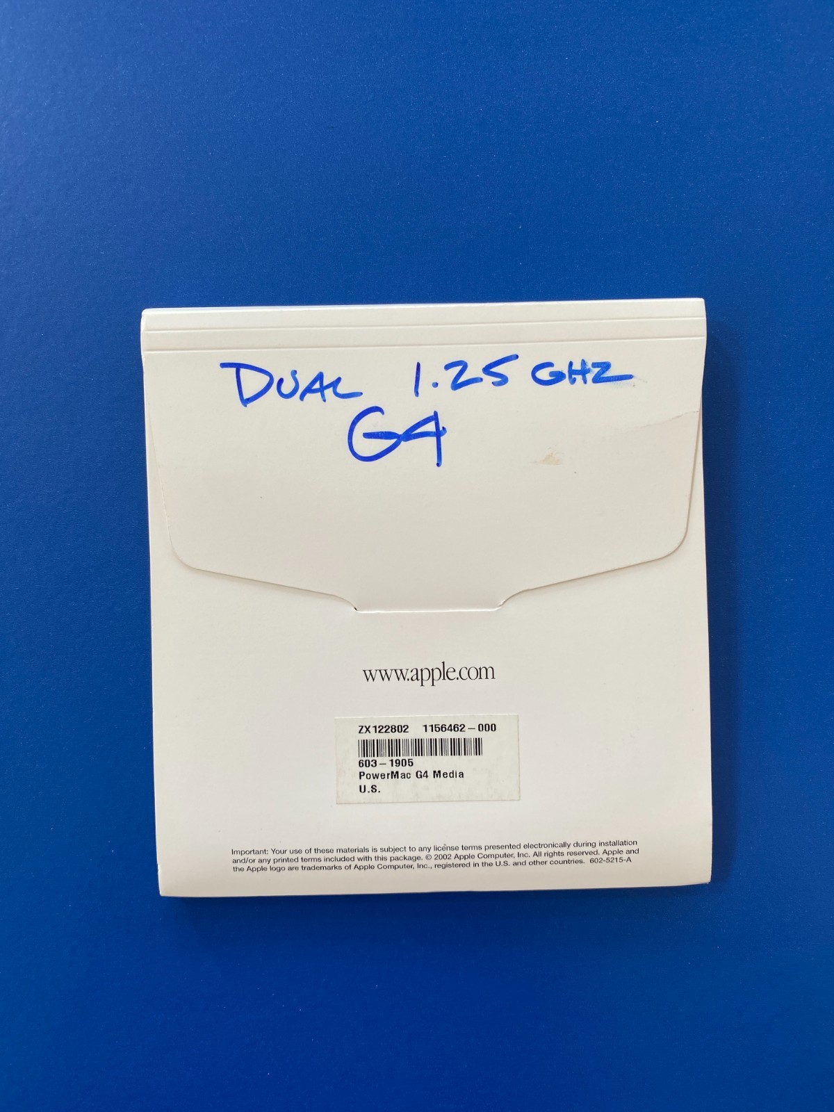 Vintage Apple Power Mac G4 Dual 1.25GHz Original Software Restore Install Discs