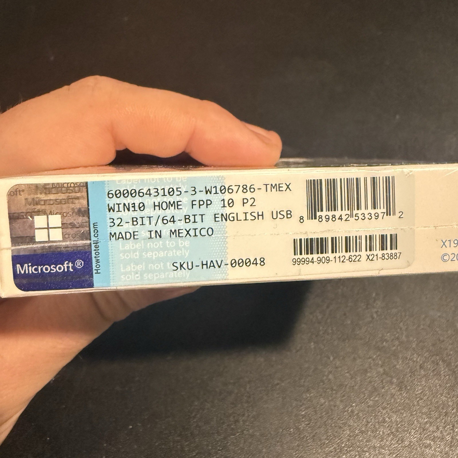 Microsoft Windows 10 Professional 32/64-Bit – USB
