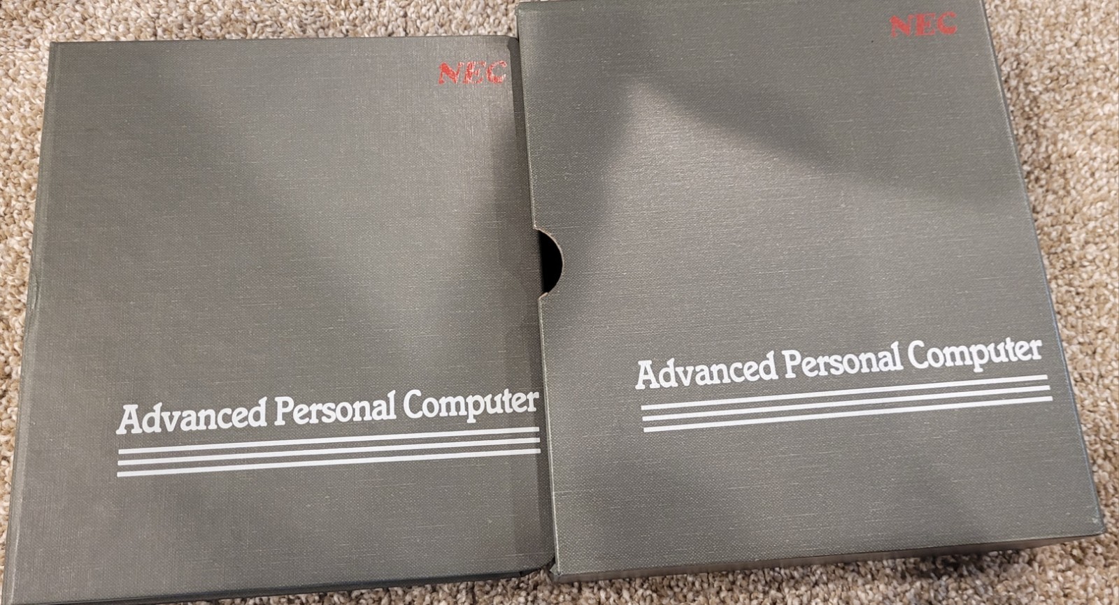 1988 MS-DOS 3.3 User Guide 1st Printing NEC Advanced Personal Comp Floppy Disks