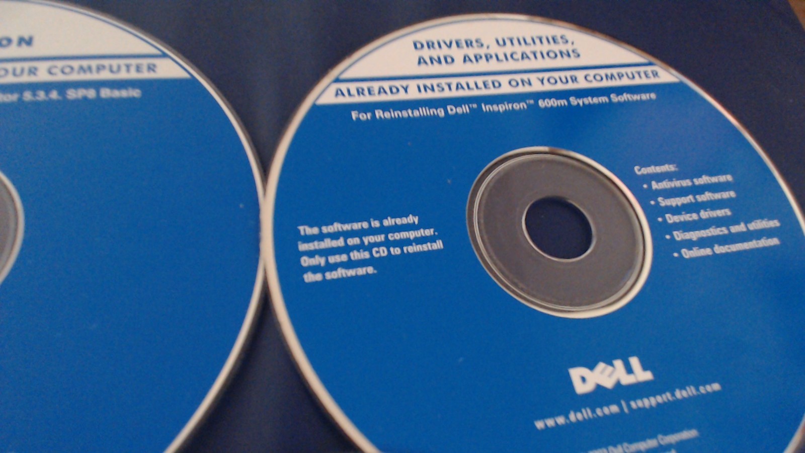 Dell Operating System Drivers And Documentation Utilities Cd DVD Lot of 6 (six)