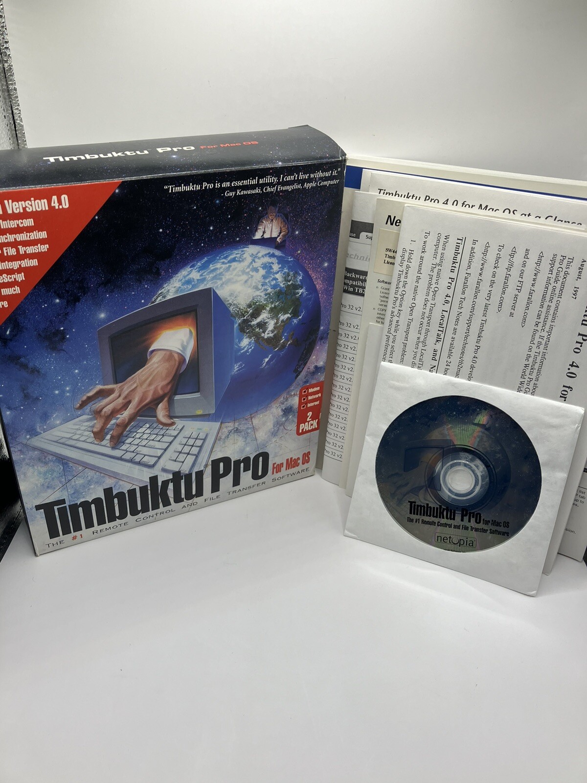 TimbuktuPro For MAC OS V4.0 Used, COMPLETE