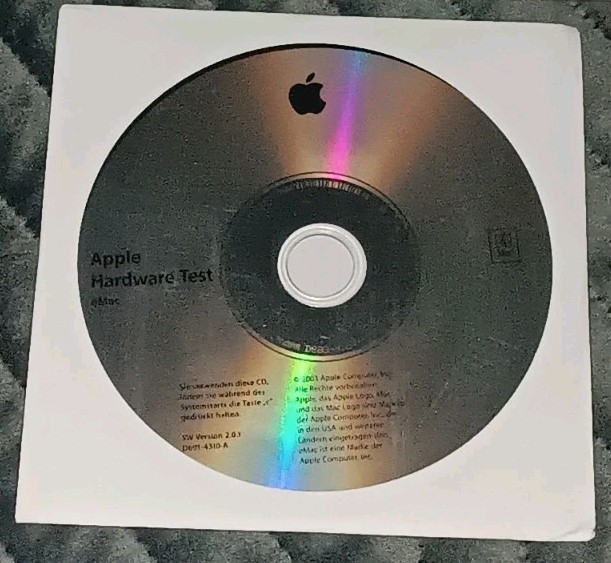 Apple eMac G4 Hardware Test CD-ROM D691-4310-A