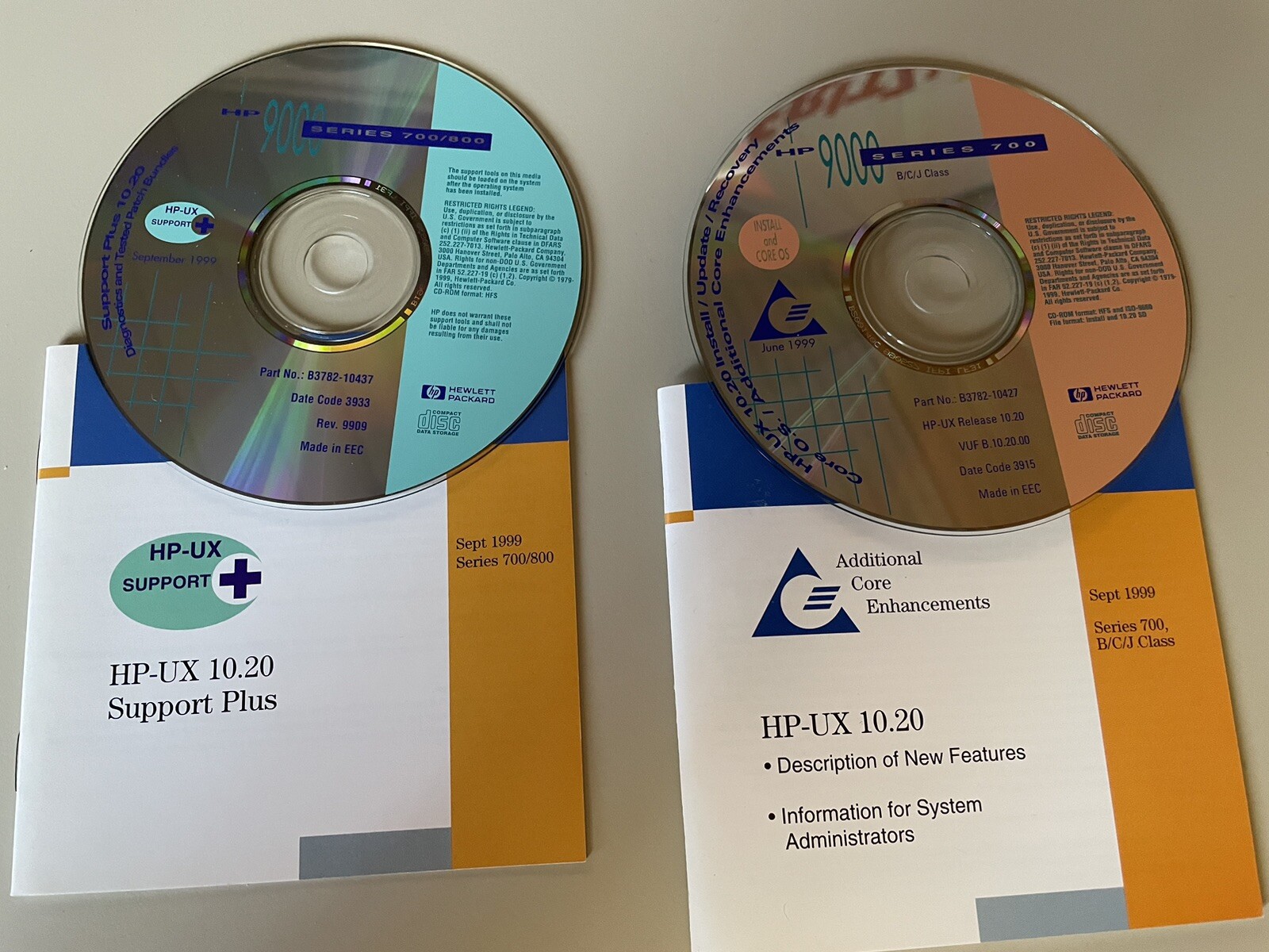 HP-UX 10.20 Software for Workstations