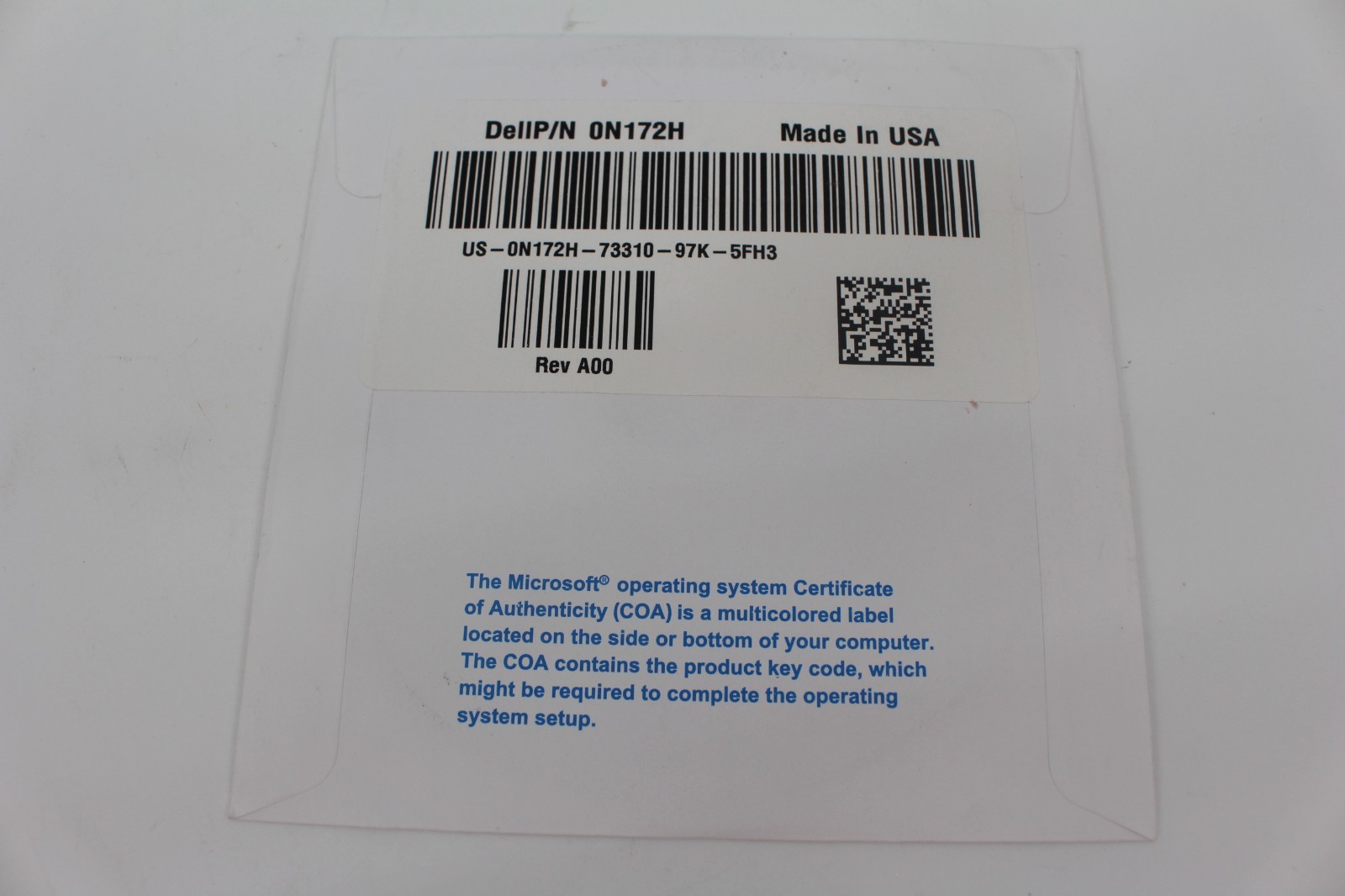 Microsoft Windows Vista Home Premium 64 Bit SP1 DELL Reinstallation DVD Disk NEW