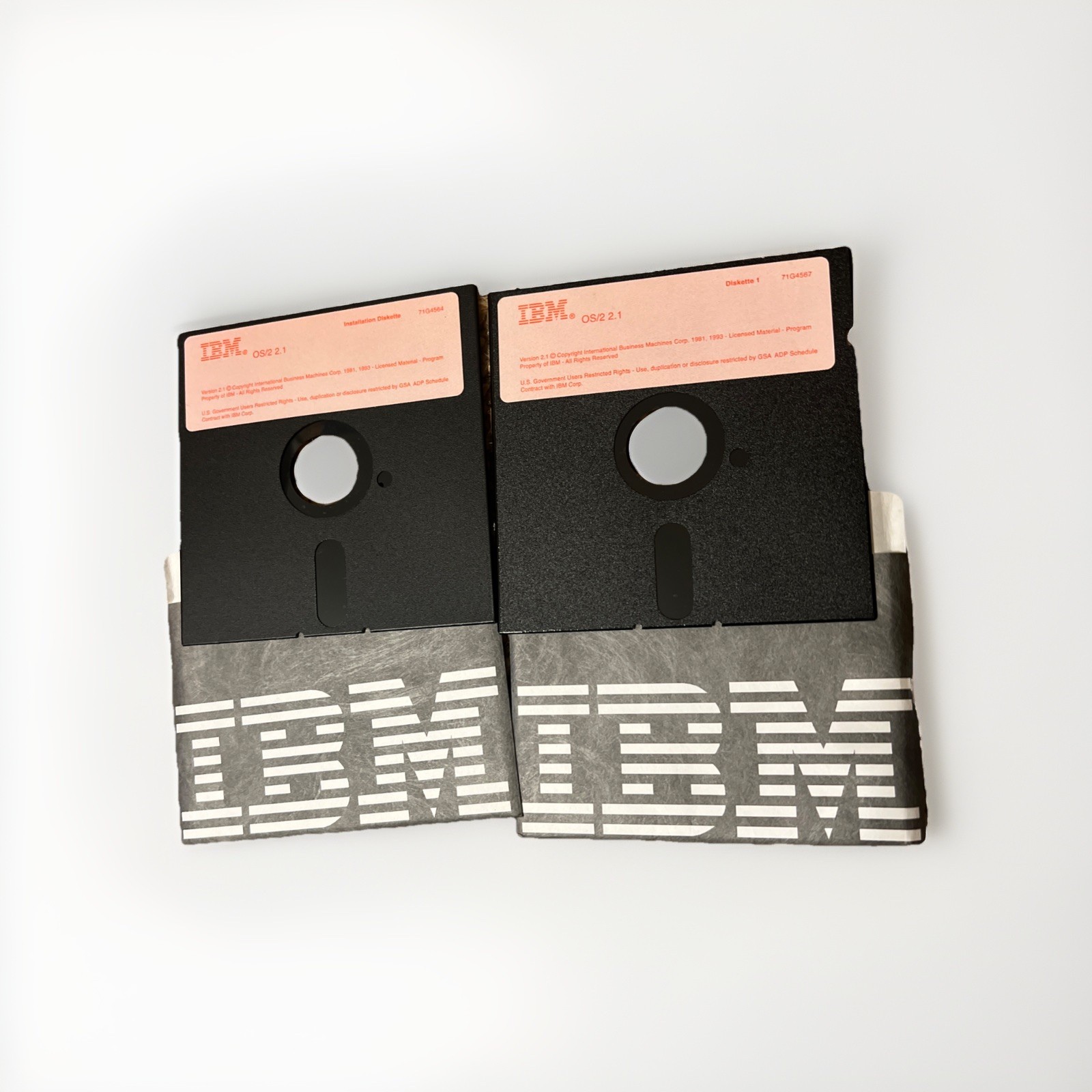 IBM OS/2 Version 2.1 Upgrade Edition (1993) Packaging And Manuals Only – No CDs
