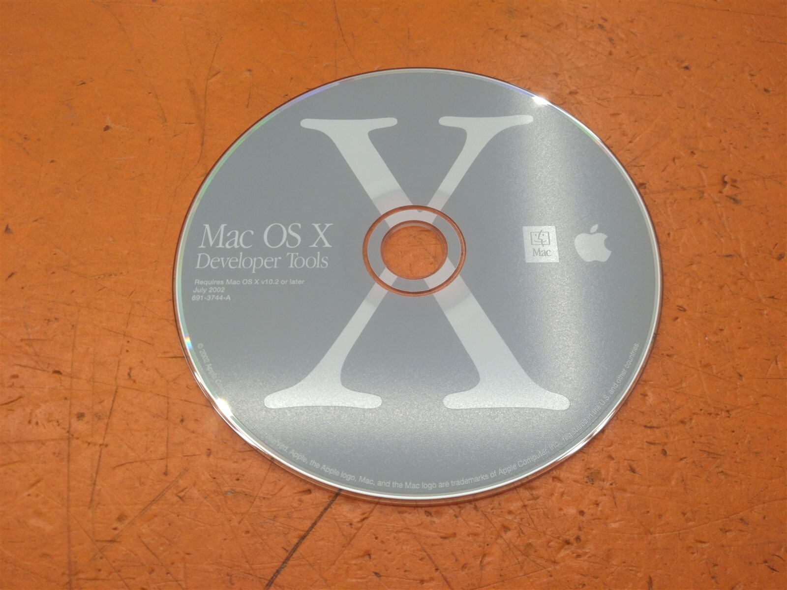 ⭐️⭐️⭐️⭐️⭐️ Apple Mac OS X Developer Tools CD V10.2 Or Later July 2002 691-3744-A