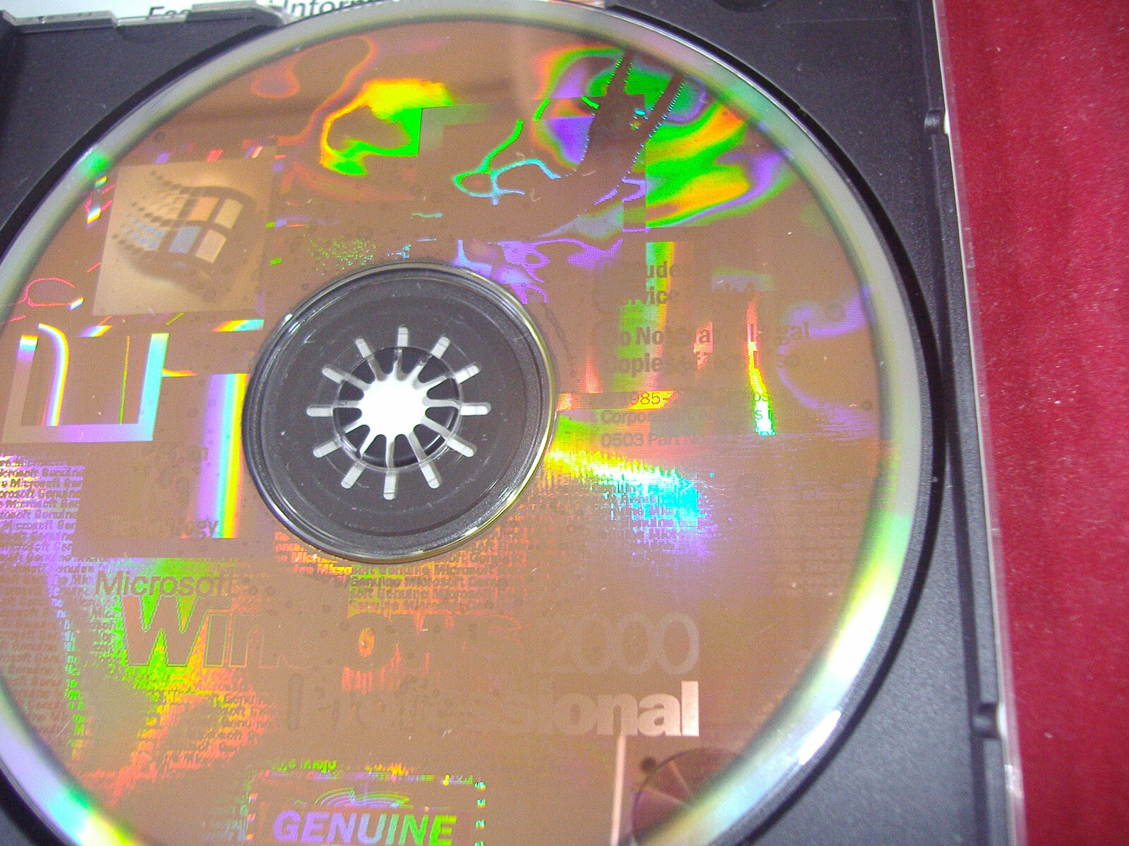 MICROSOFT WINDOWS 2000 PROFESSIONAL CD WITH SP4 FULL OPERATING SYSTEM MS WIN PRO