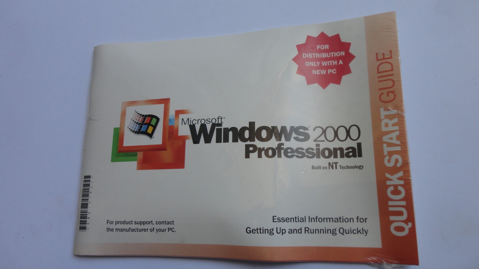Microsoft Windows 2000 Professional W2K SP2 Sealed CD X06-31621 Brand New