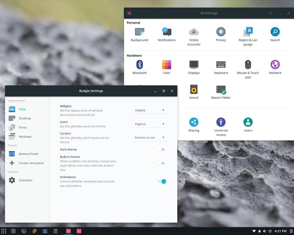 Latest New Release Solus Linux Gnome OS Operating System for PC on DVD