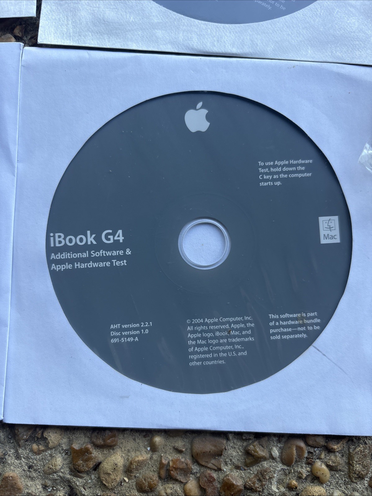 Apple iBook G4 Complete Restore Kit Mac OS X Panther Discs 1-4 10.3 AHT Manuals