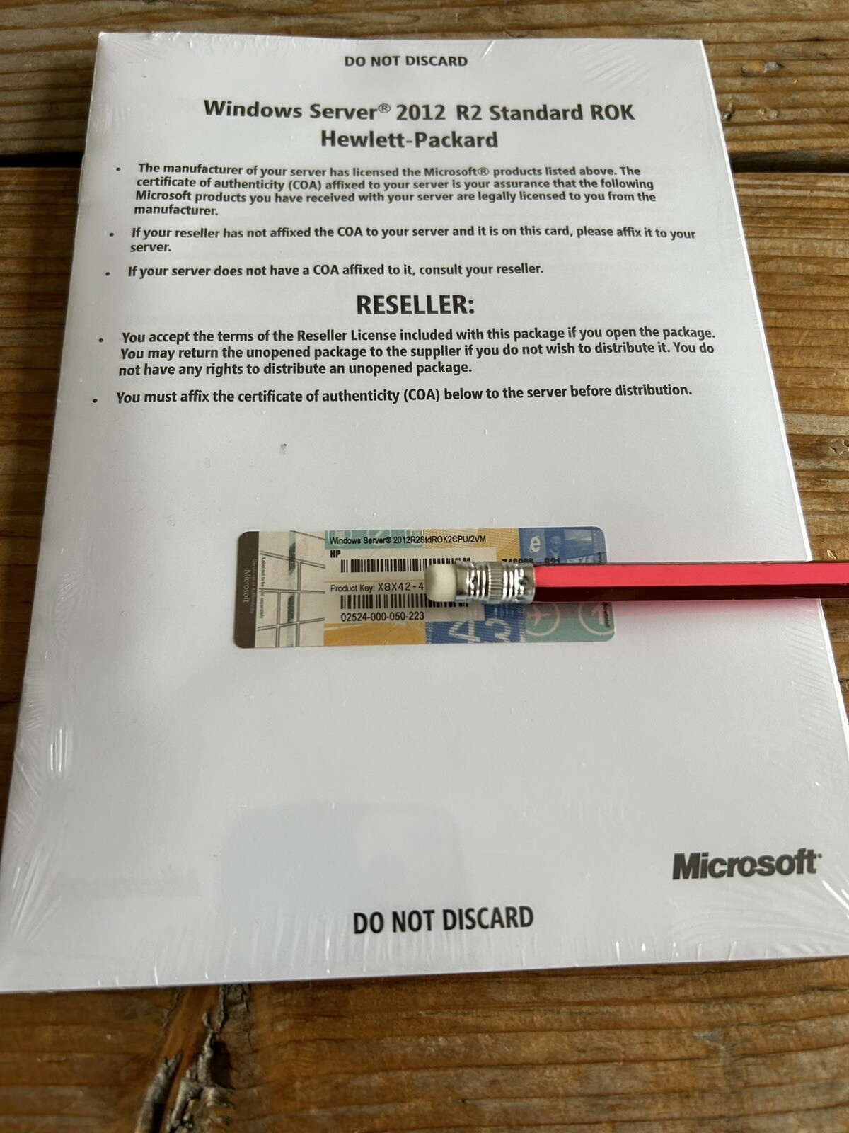 Windows Server Standard 2012 R2, DVD 2CPU/2VM ROK OEM Full Version, VAT Invoice