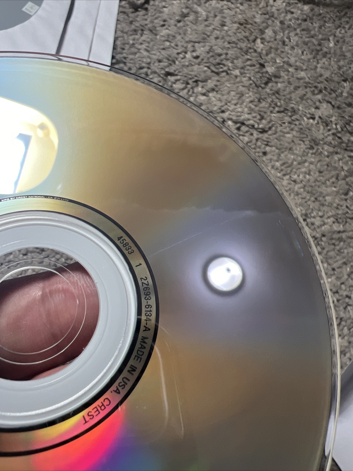 eMac Mac os x install disc 12-20 Disc Version 1.0 2006 Apple Computer Software