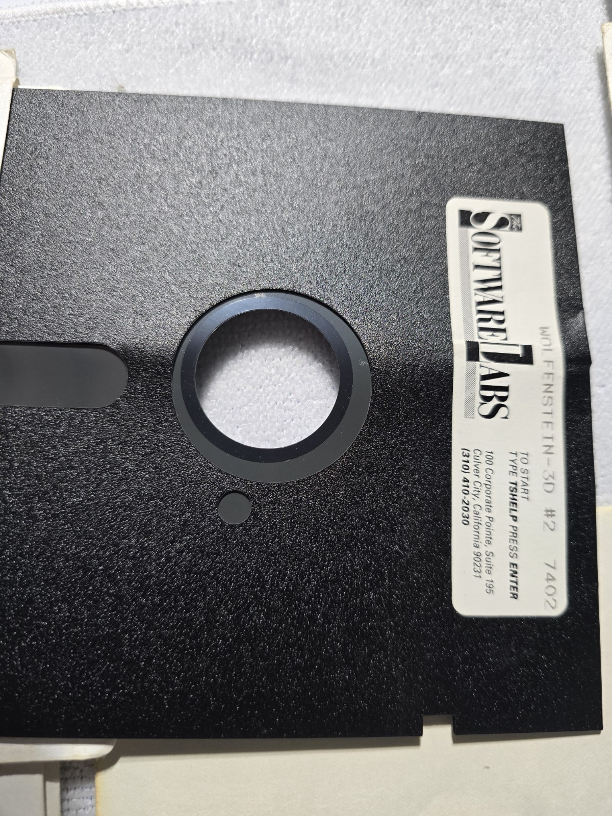 Software Labs LOT 19 PC 5.25″ Disks Floppy Jill Jungle Wolfenstein Neverlock 3-D