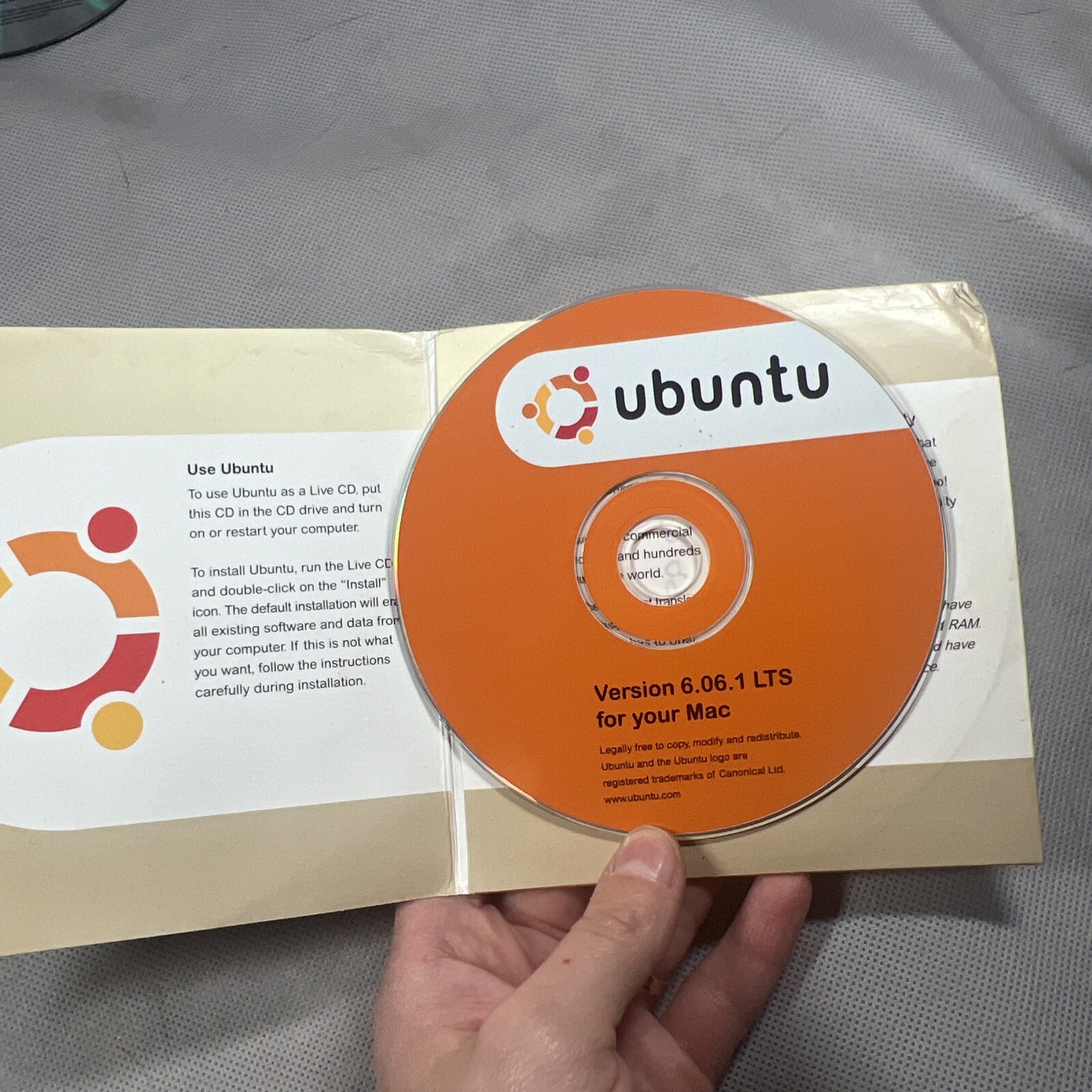 Ubuntu Linux Version 6.06 LTS Software N3