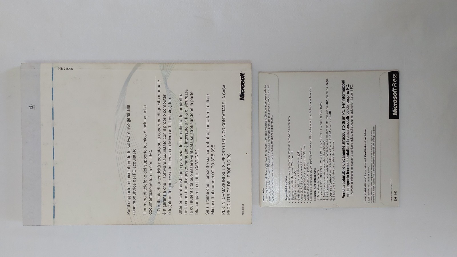 Microsoft Windows 98 CD Disc Original Installation Perfect Operating System