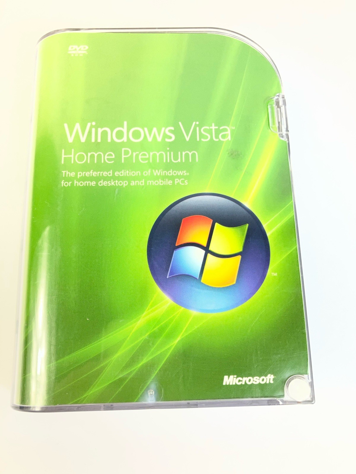 Microsoft Windows Vista Home Premium Full Version with Key Service Pack 1 32-bit