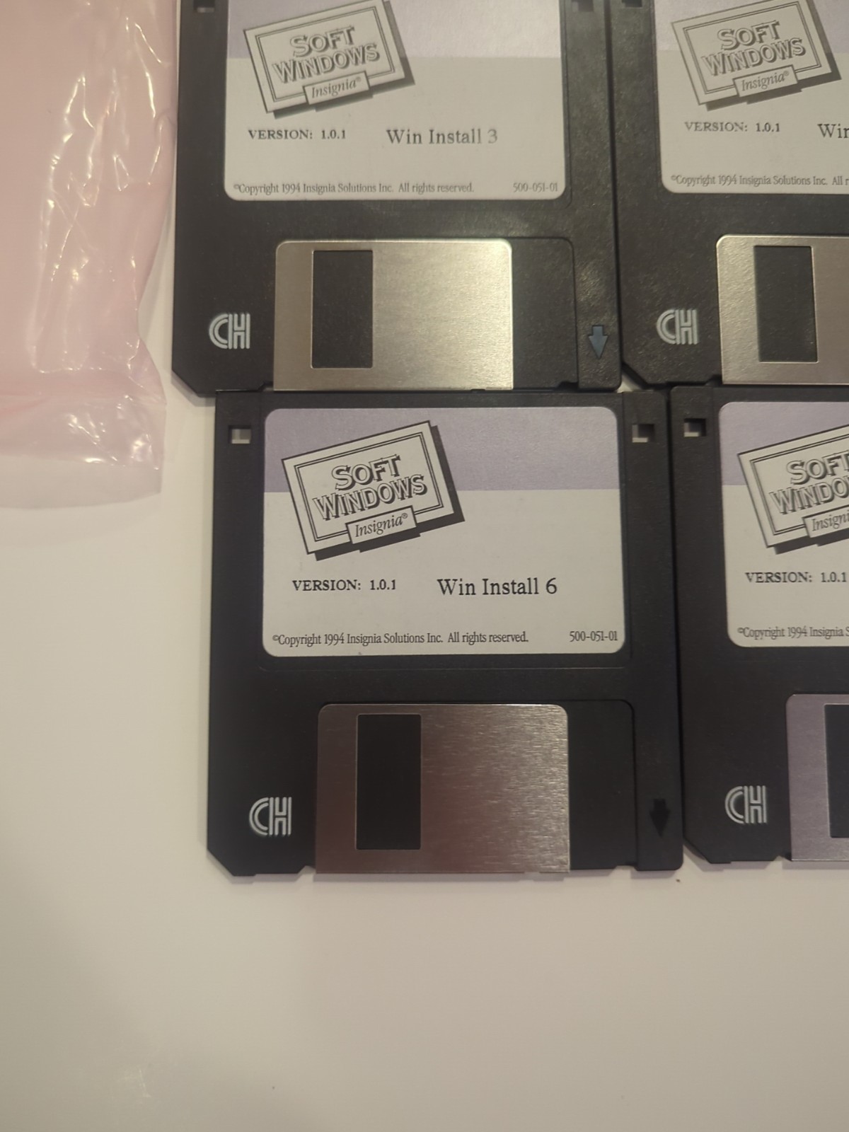 Soft Windows Insignia Version 1.0.1 For Macintosh W/ Password Disks 1-7 And Tut