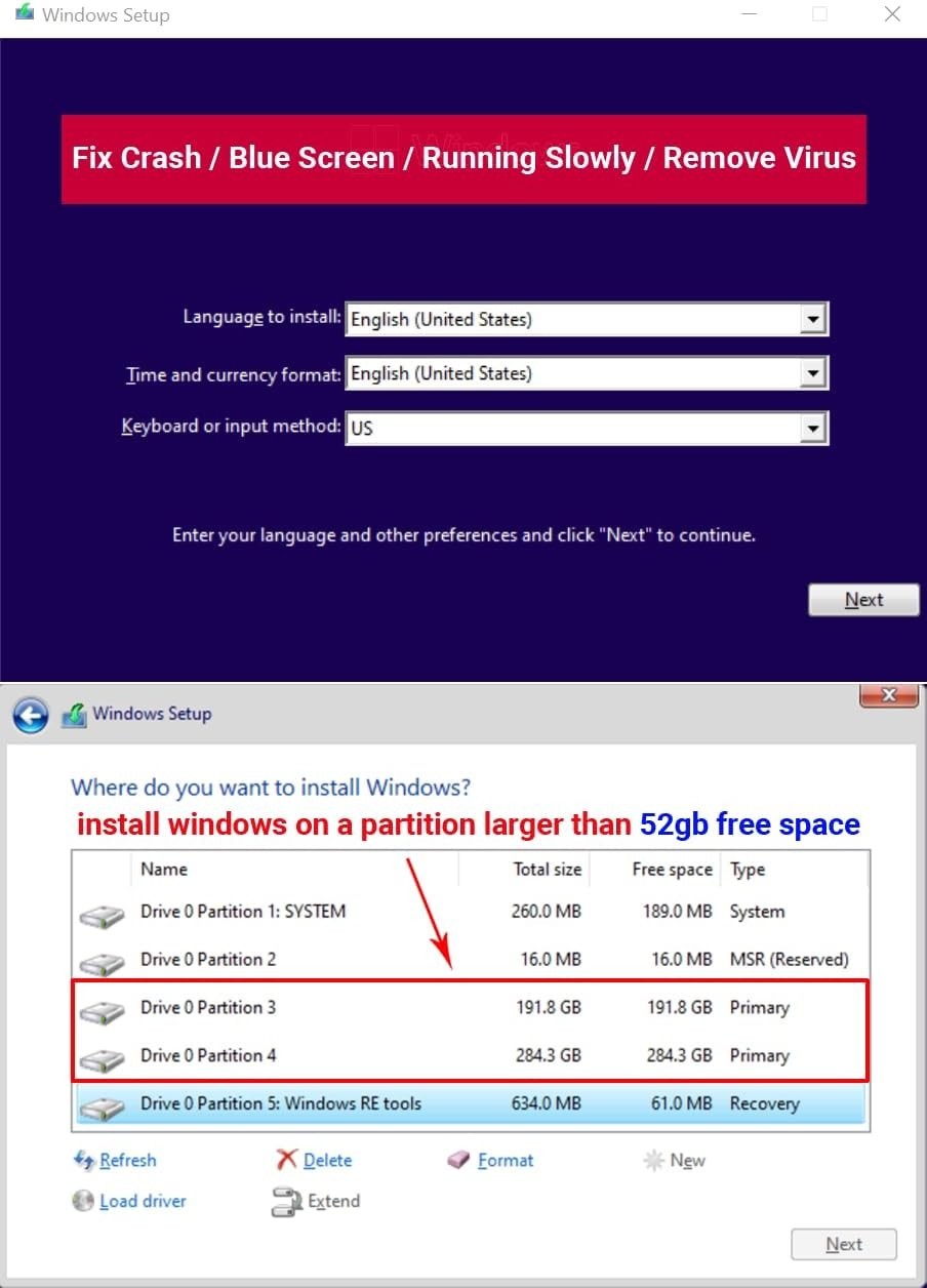 Ultimate 32GB USB Drive 3.2 – Reinstall Windows 11/10 Without TPM Required