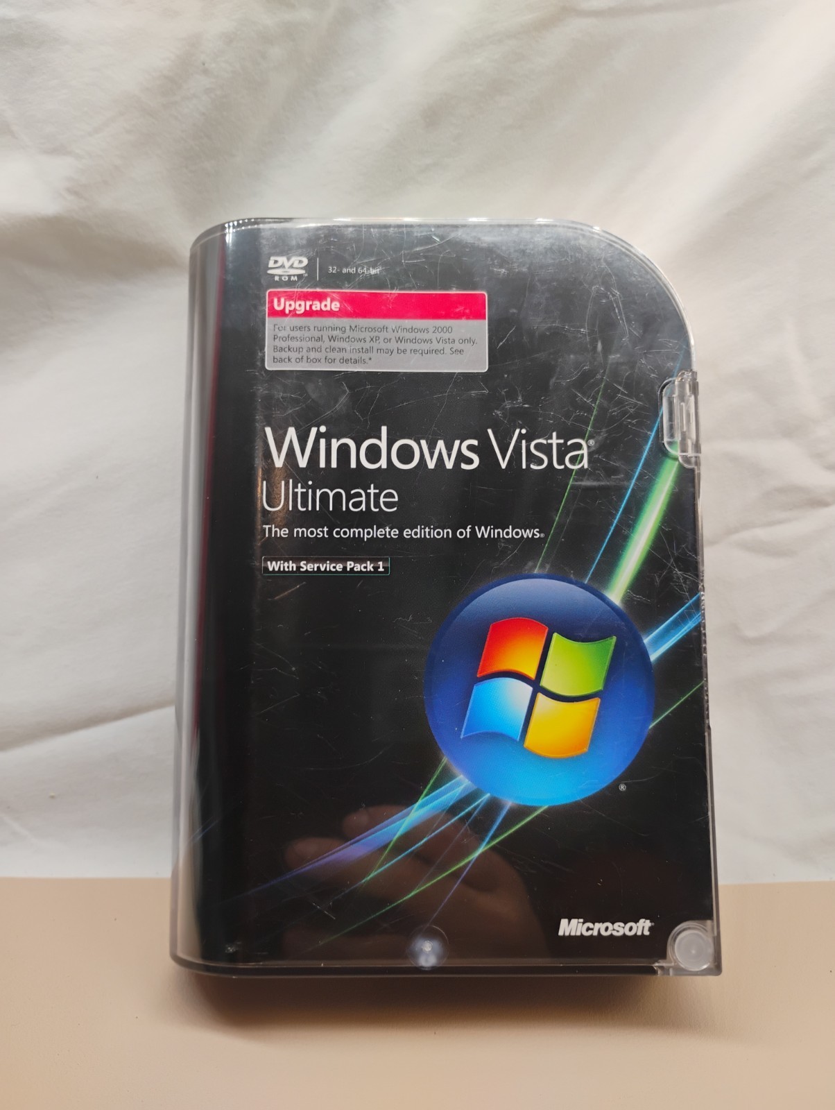 MS Windows Vista Ultimate Upgrade 32 & 64 Bit Genuine Retail Version 2-Discs