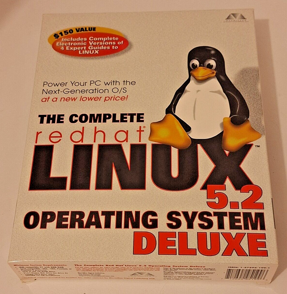 Linux 5.2 The Complete Redhat Operating System Deluxe Secure Server 3 CD Book