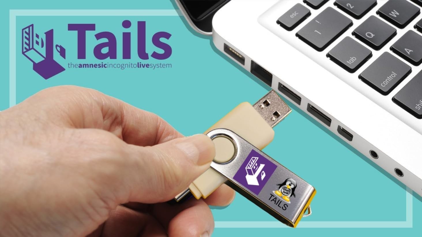 Linux Tails Bootable USB Flash Drive for PC – Anonymous Internet Access & Pri…