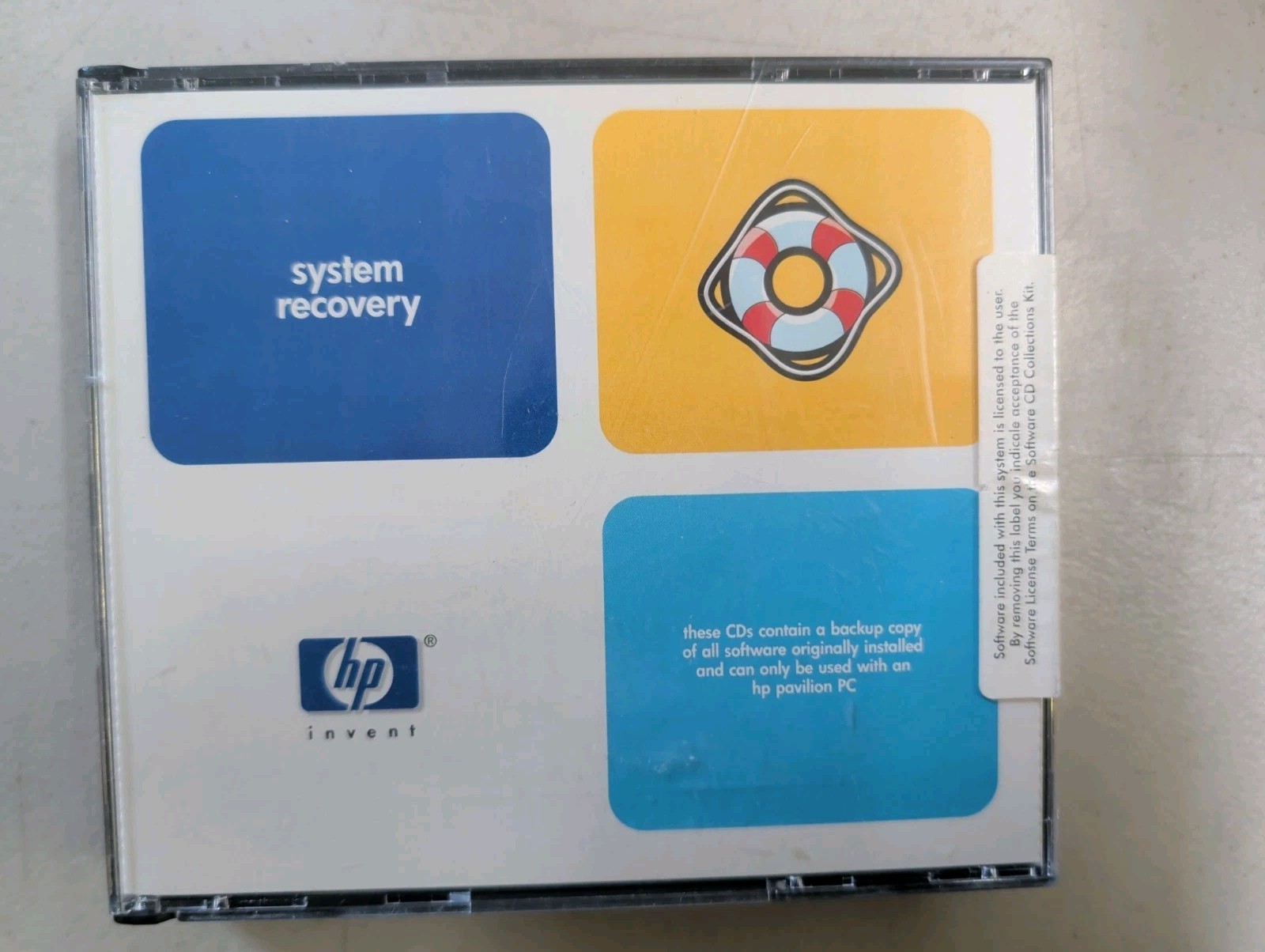 NEW HP 2000 Pavilion Home PC System Recovery Win ME – 3 CDs Hewlet Packard