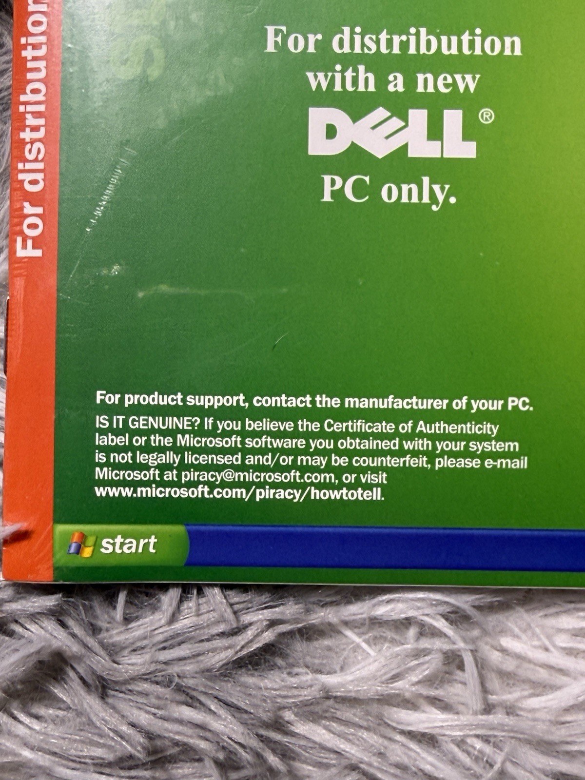 Vintage Microsoft Windows XP Home Edition Dell – Version 2002 – Factory Sealed