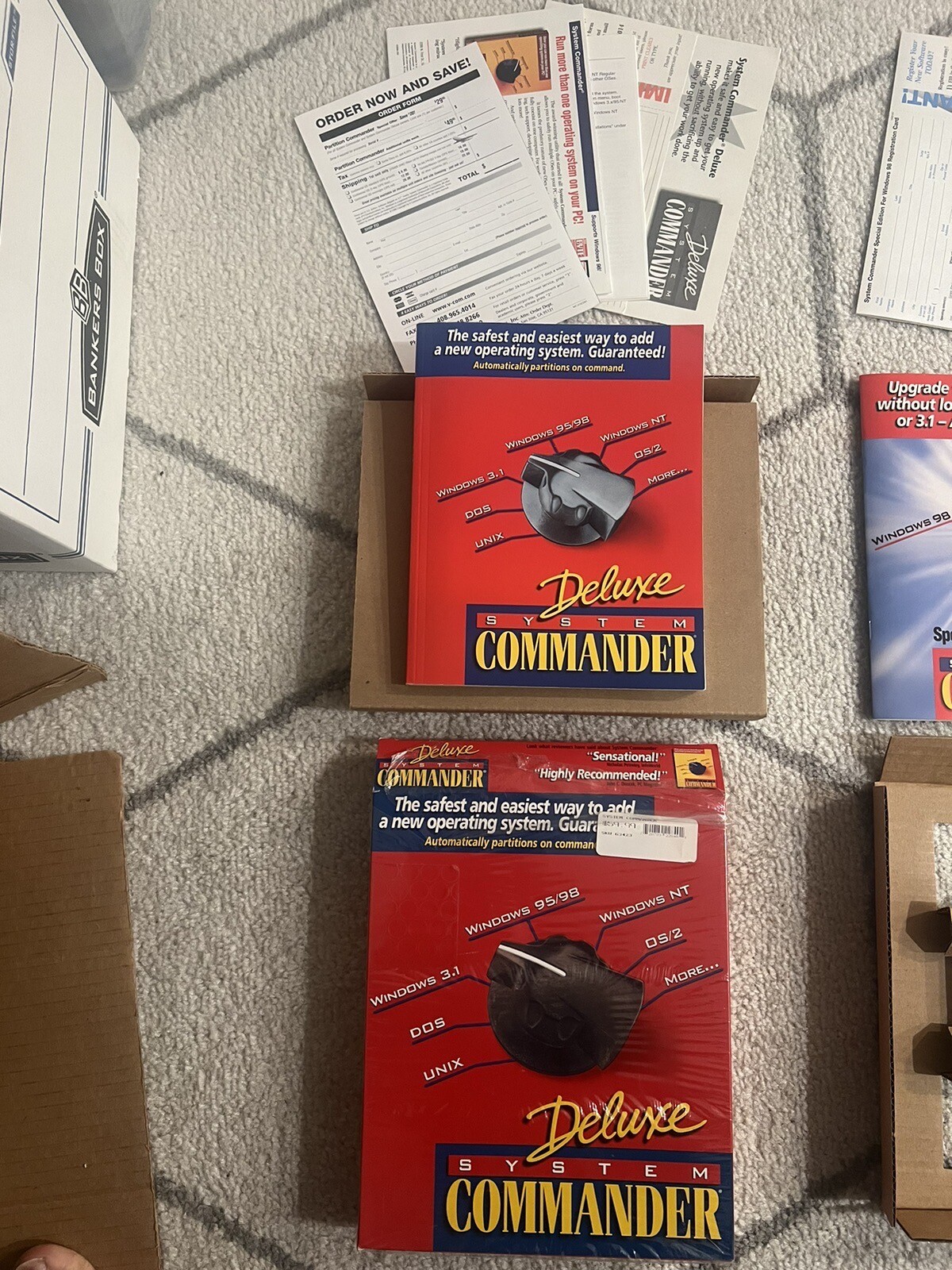 SYSTEM COMMANDER SPECIAL EDITION FOR WINDOWS 98 AND DELUX (missing) READ ALL!