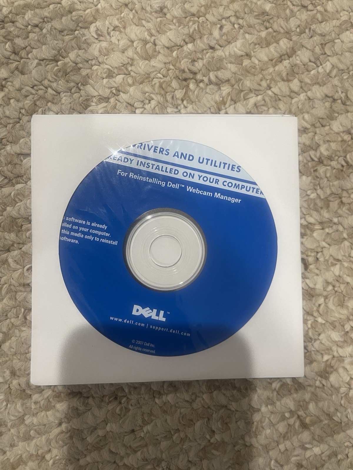 Lot of Dell Windows XP SP2 SP3 Vista Business Recovery Reinstall CDs OEM Sealed