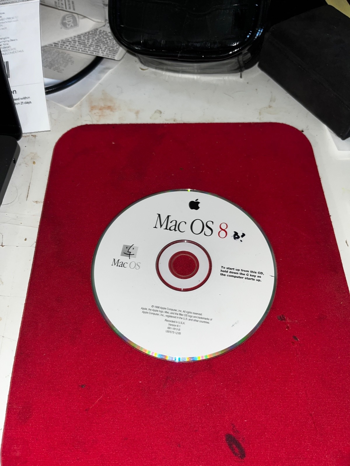 Mac OS 8 Apple Computer Operating Install System CD Rom