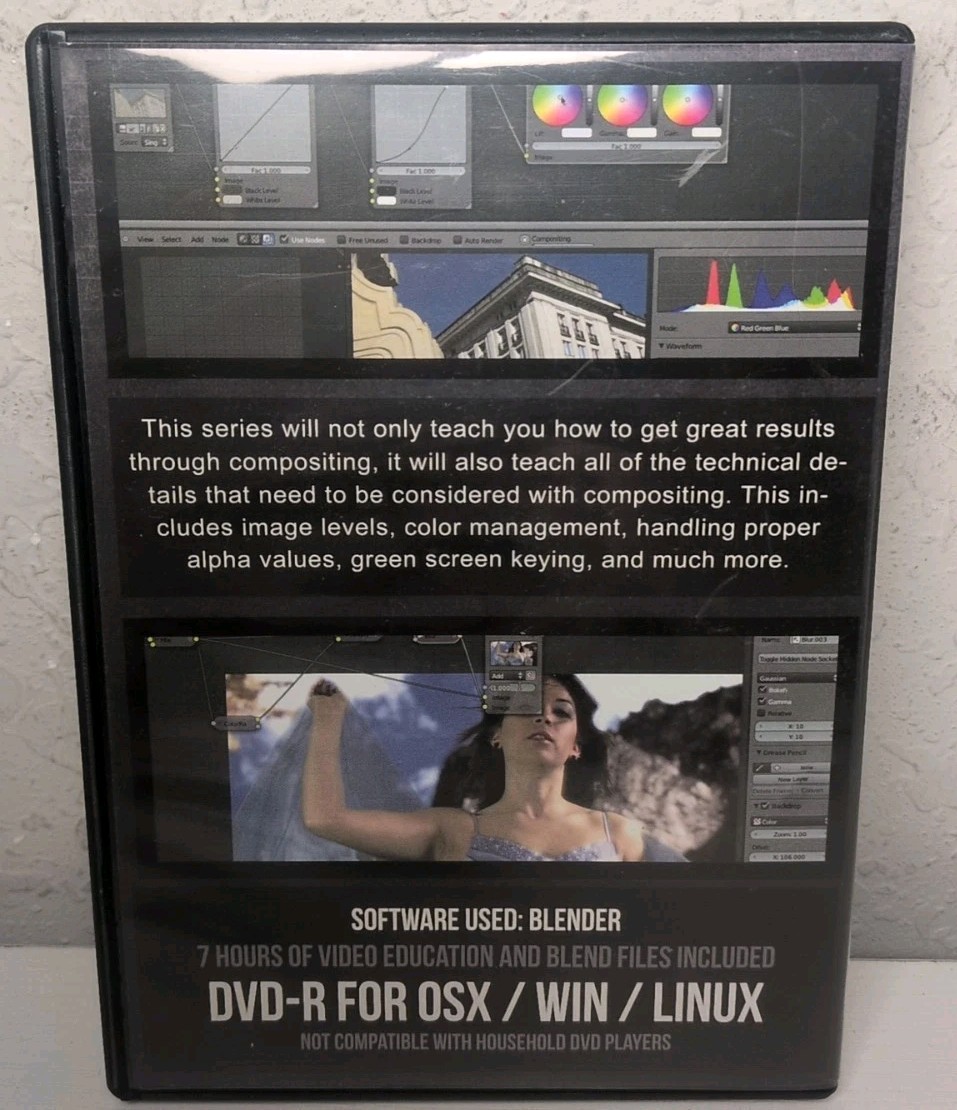 Compositing In Blender #5 Bartek Skorupa DVD-R OSX/WIN/LINUX B194