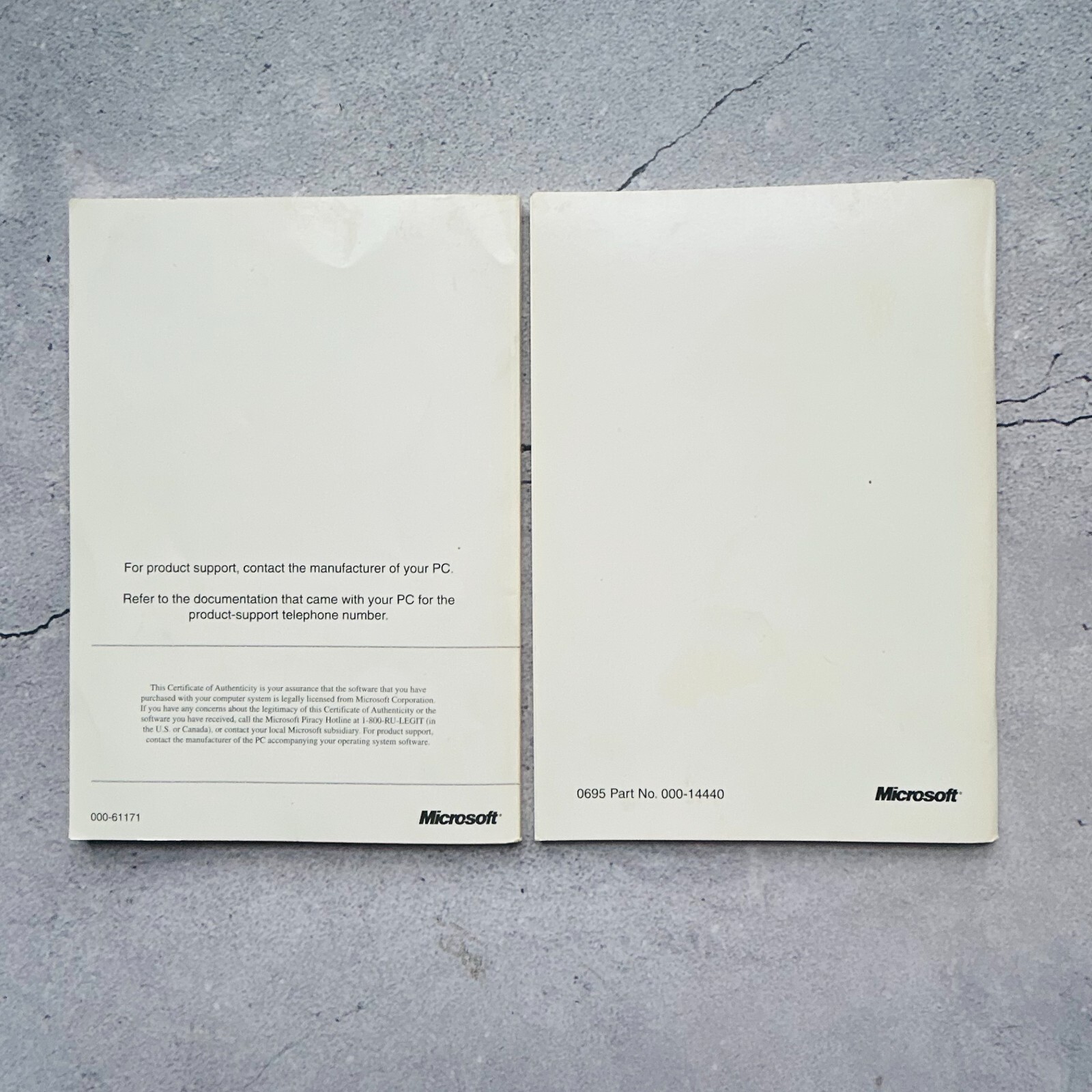 Microsoft Windows 95 Instruction Manual + The Works Companion Paperback Book Lot