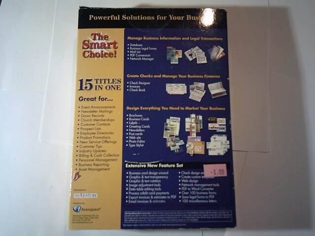 Smart Business Pack For Windows 98/Me/2000/XP Pre-Owned Model#5981