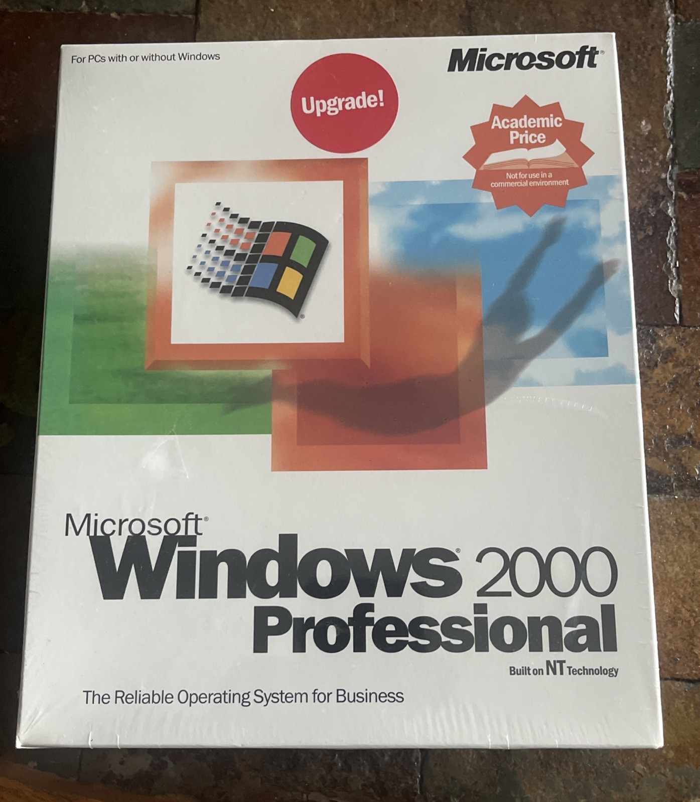 Microsoft 2000 Professional (Retail (License + Media)) (1 User/s) – Full Version