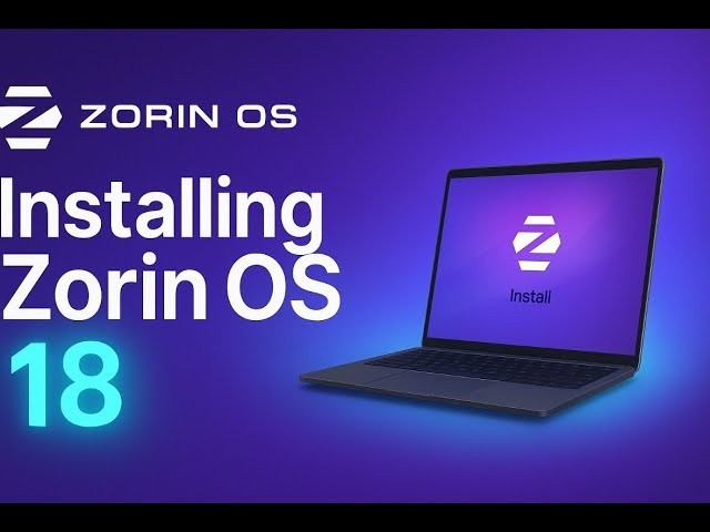 Zorin Linux OS 18 Bootable USB Flash Drive