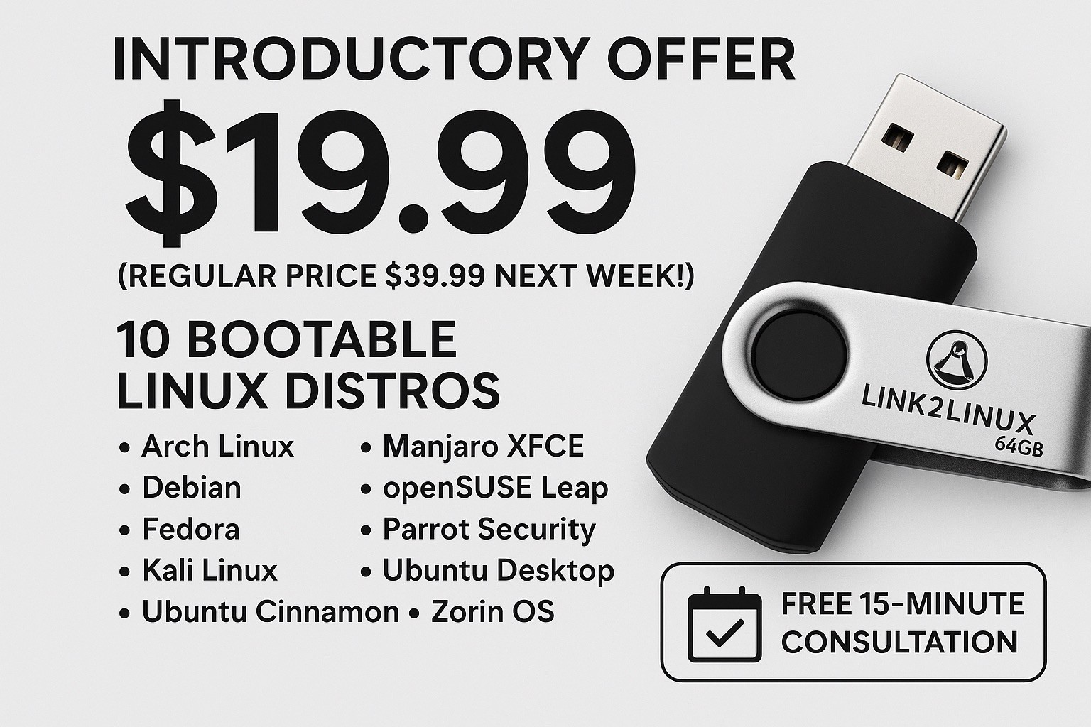 Linux Top 10 USB 3.0 Bootable Distros–Arch, Ubuntu, Kali, Fedora, Debian,Parrot