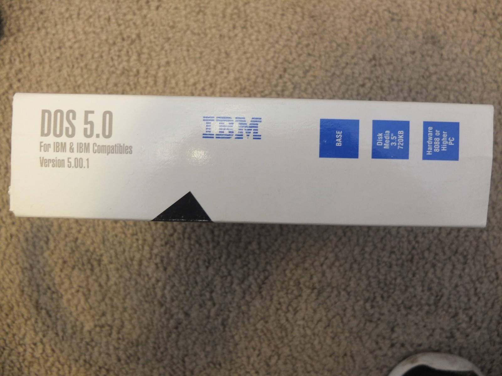 IBM DOS 5.0 on 3.5 inch disks