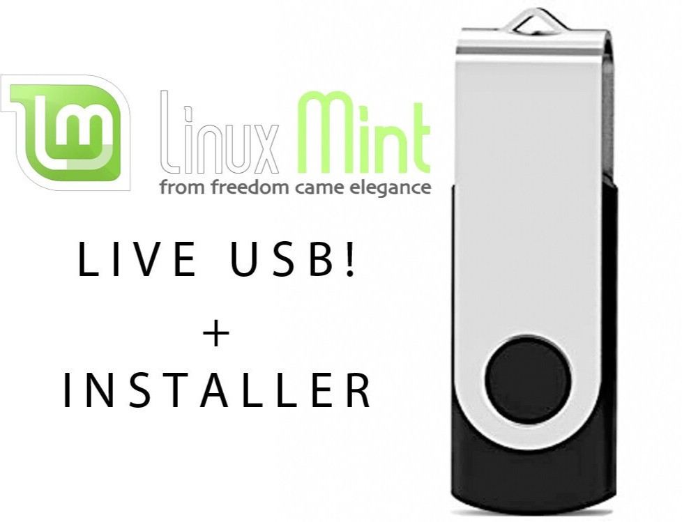 NEW 2026 Linux Mint 22.3 Cinnamon Bootable USB 64bit operating system