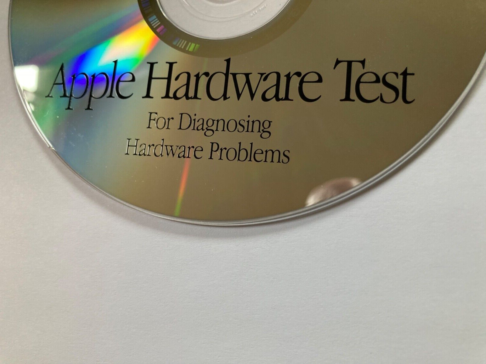 ORIGINAL Apple Hardware Test CD for iBook G3 version 1.2.2