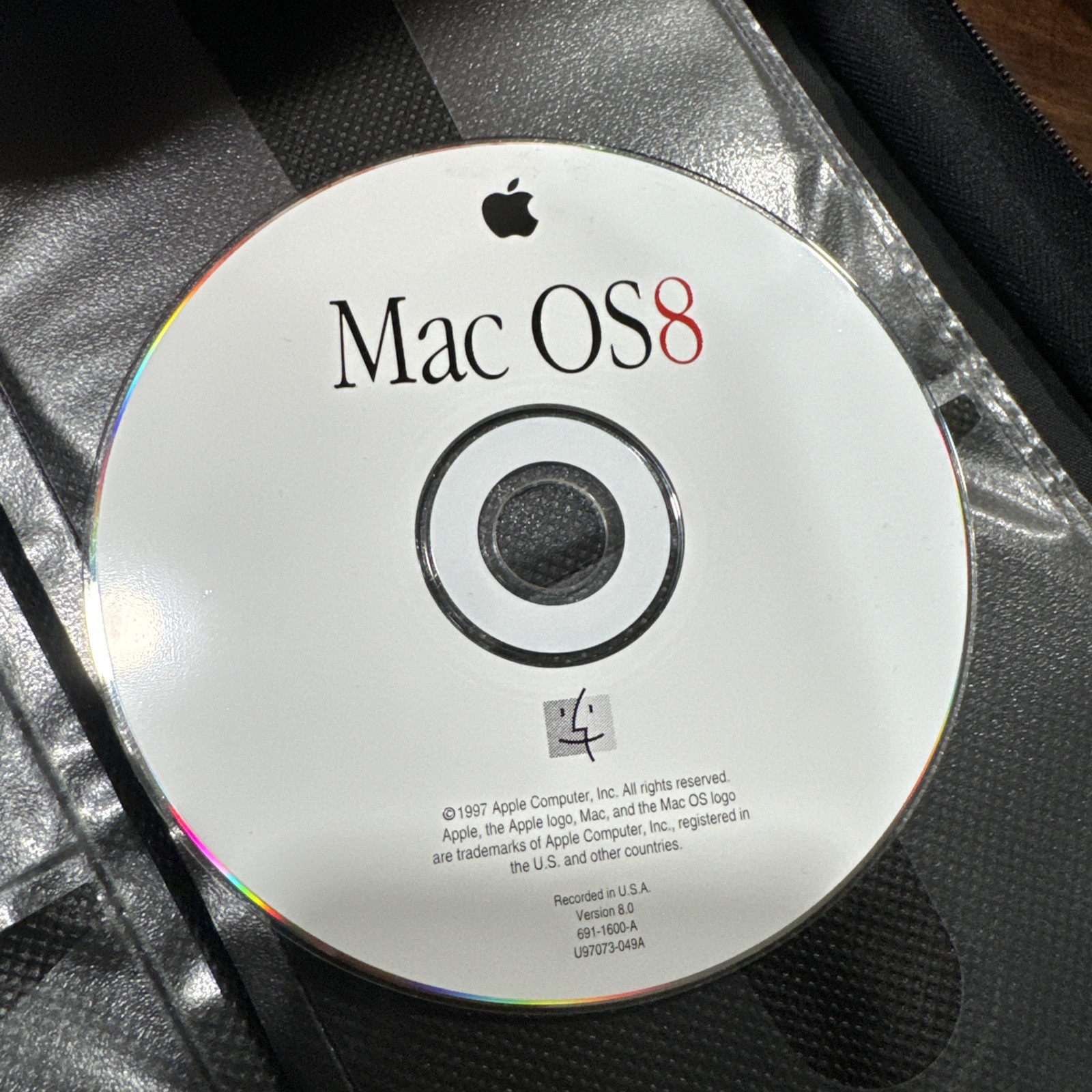 Apple Mac OS 8 Install CD Version 8.0 1997 CD ROM Disc ONLY 691-1600-A