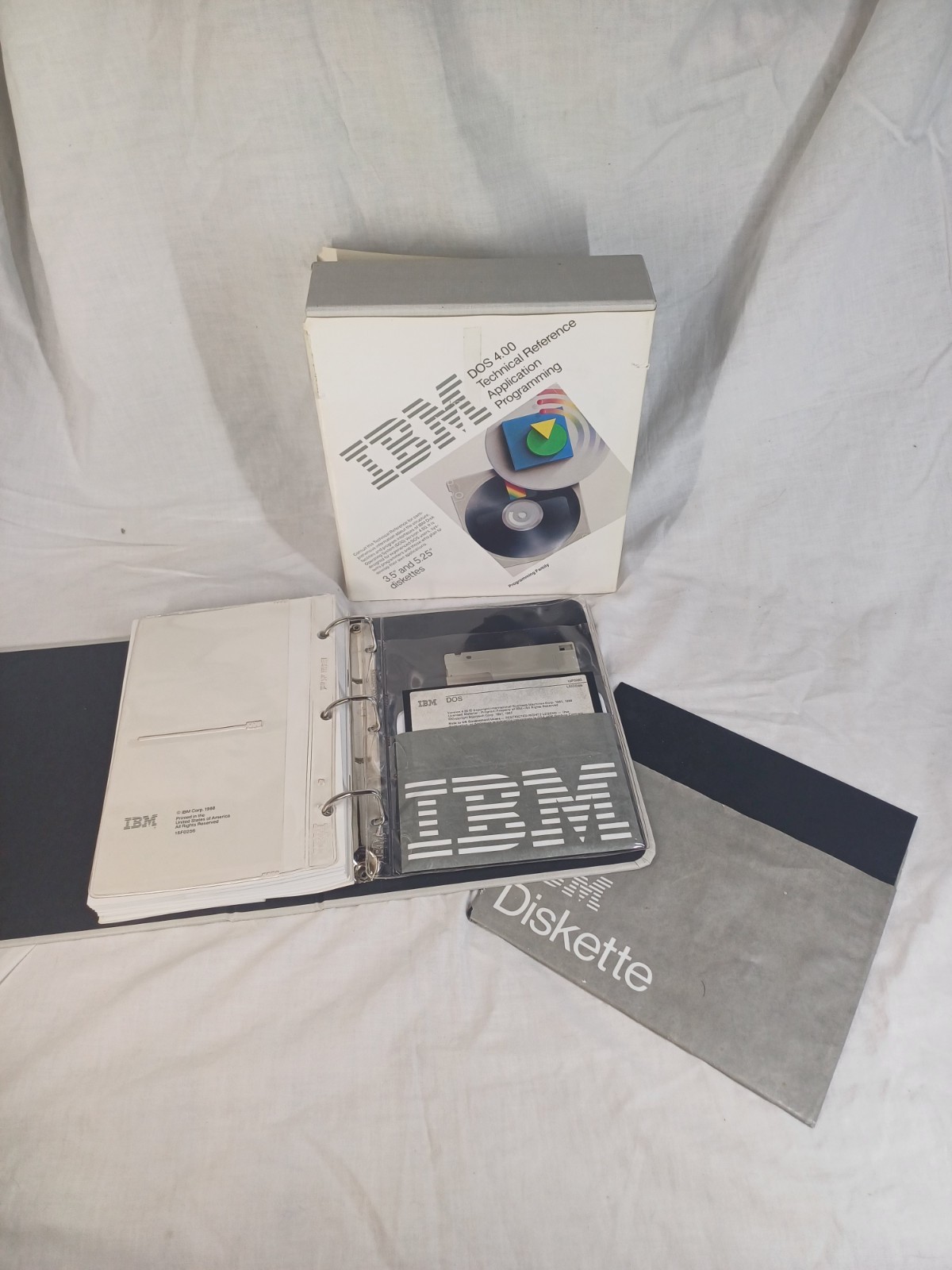 IBM DOS 4.00 OS Technical Reference Application Programming Book, Semi Complete?