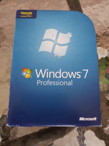 Microsoft Windows 7 Professional Upgrade 32 Bit and 64 Bit DVD MS WIN PRO