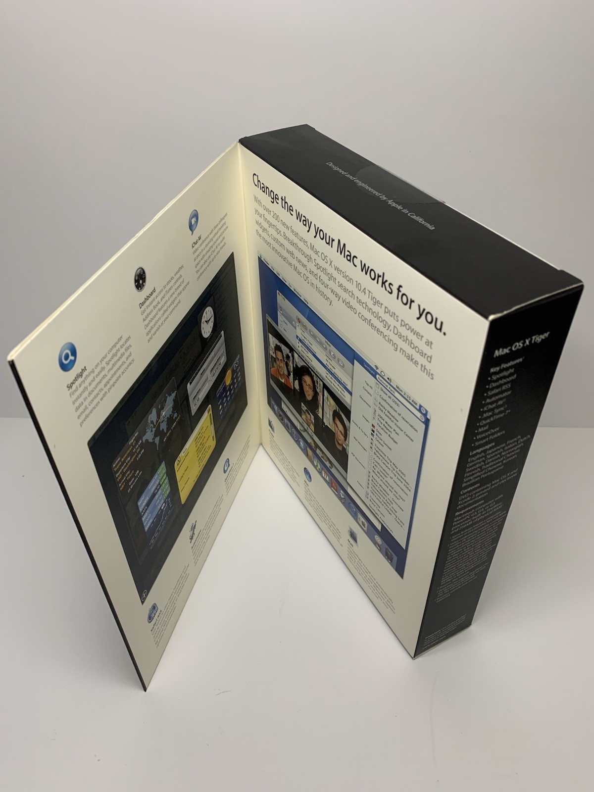 Apple Mac OS X 10.4.3 Tiger Full Version for Mac M9639ZA