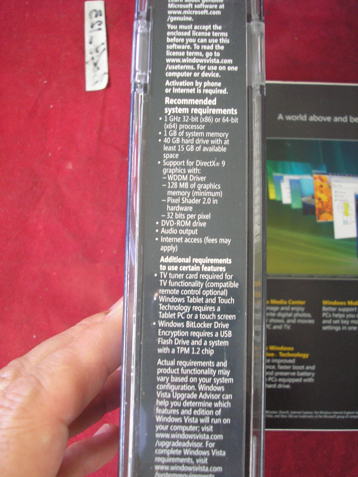 Microsoft Windows Vista Ultimate Full w/SP1 32 Bit & 64 Bit DVD =NEW SEALED BOX=
