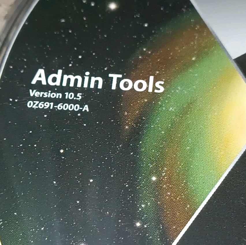 Apple Mac OS X Server Admin Tools Version 10.5 Install DVD 0Z691-6000-A