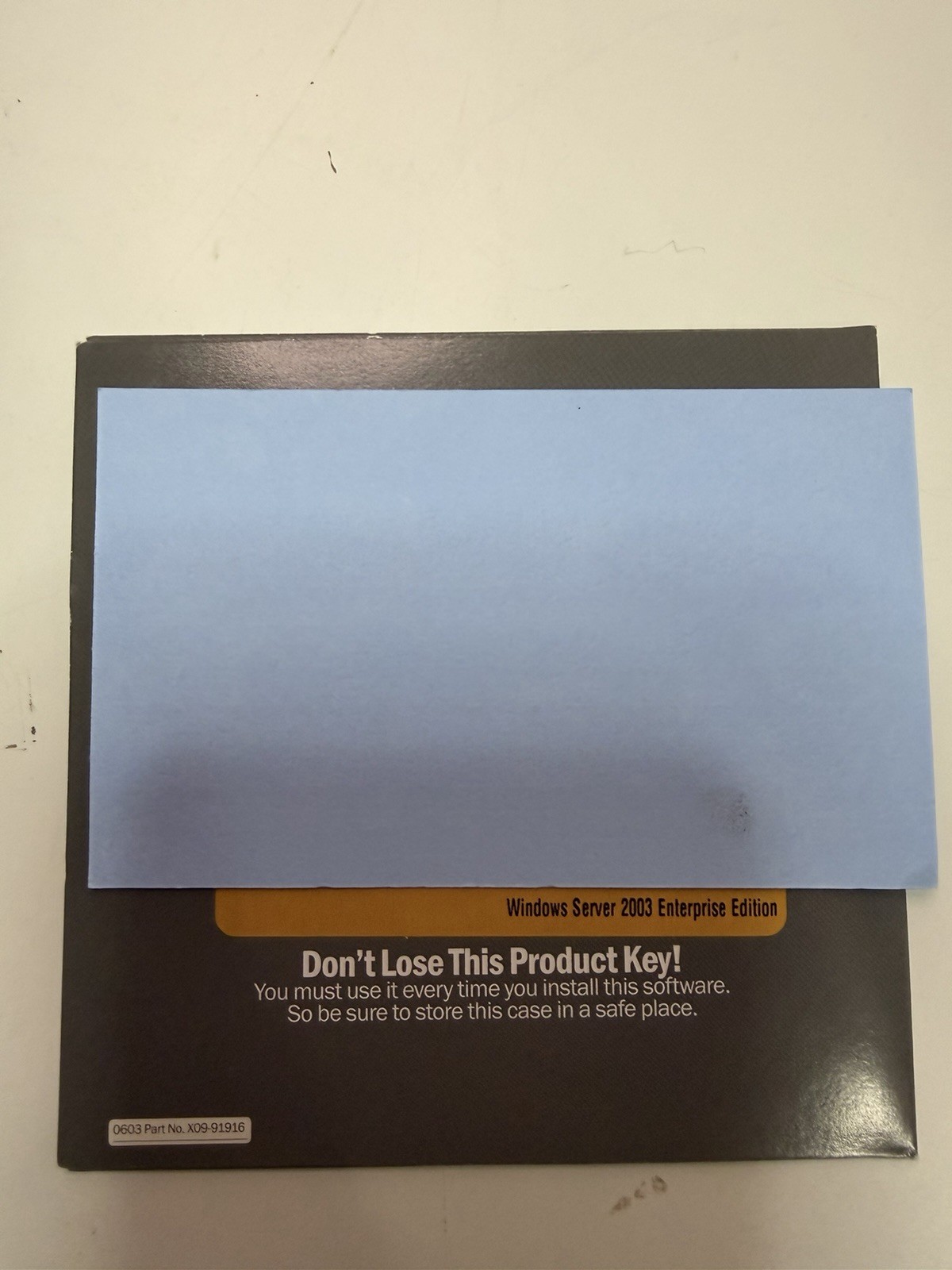 Microsoft Windows Server 2003 Enterprise – Evaluation CD + Product Key