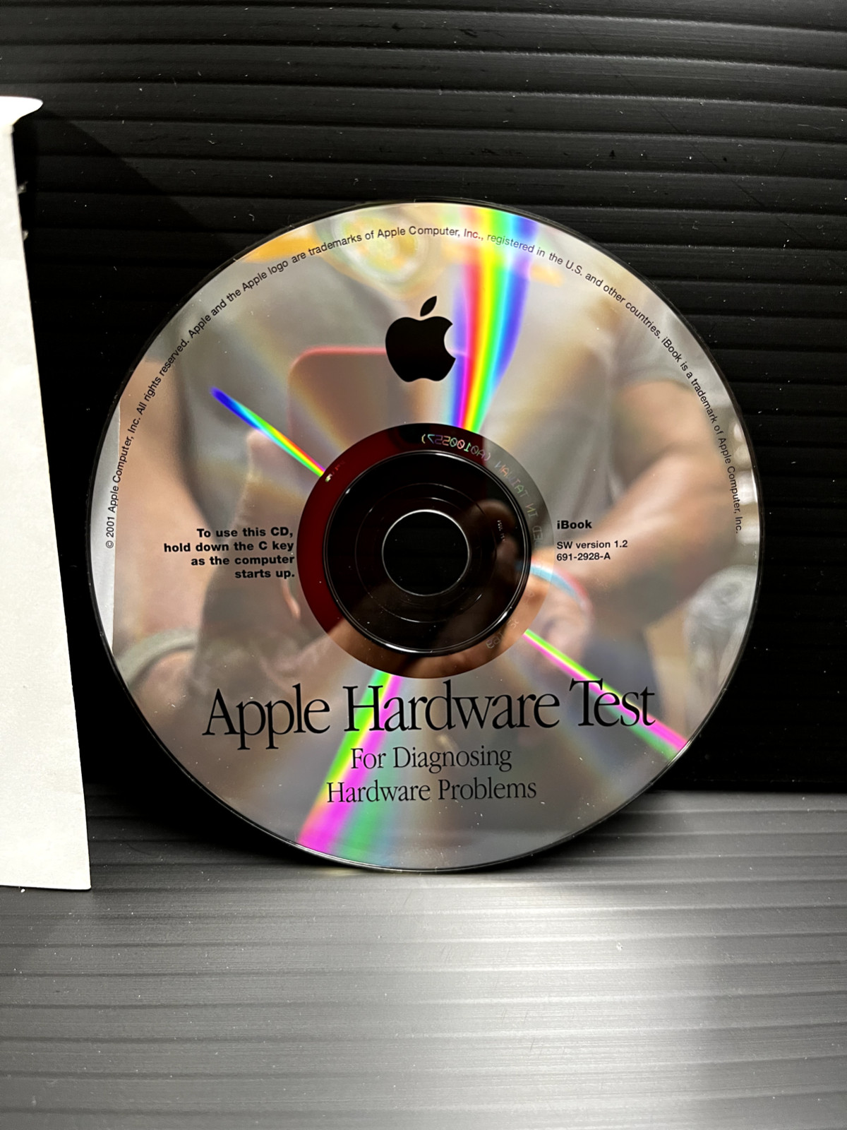 Apple iBook Hardware Test Diagnostic Disc CD SW version 1.2 691-2928-A